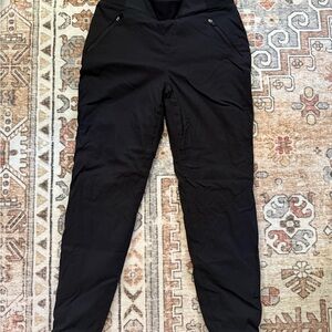 Eddie Bauer Black Warm Fleece Pants